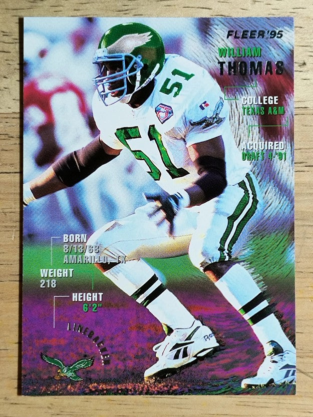 1995 Fleer #308 William Thomas