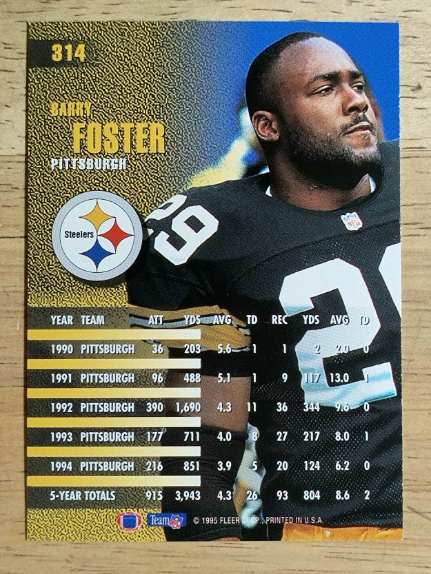 1995 Fleer #314 Barry Foster