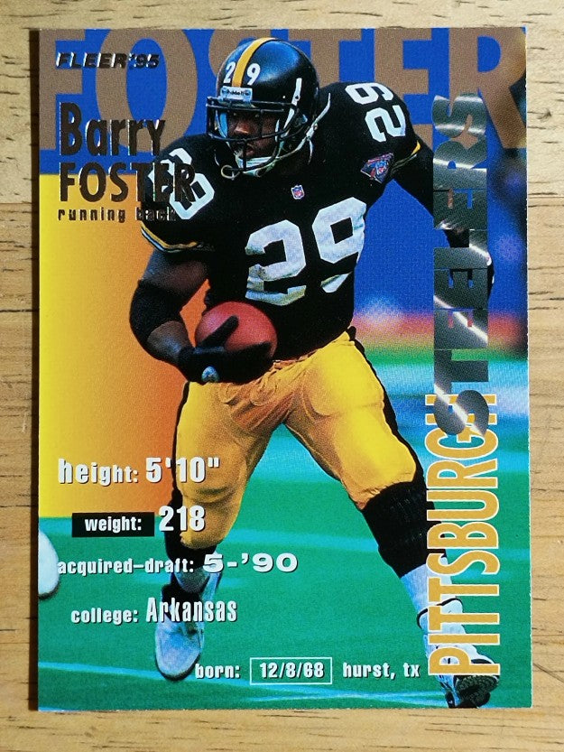 1995 Fleer #314 Barry Foster