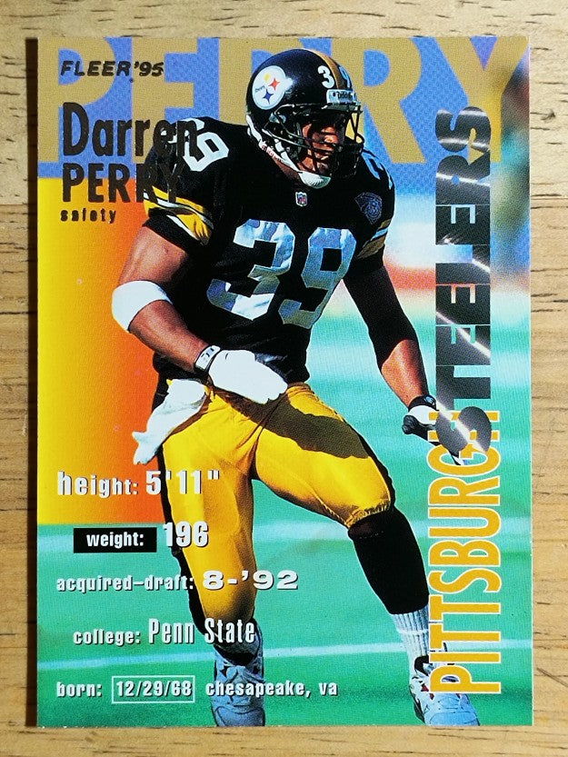 1995 Fleer #322 Darren Perry