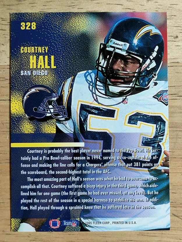 1995 Fleer #328 Courtney Hall