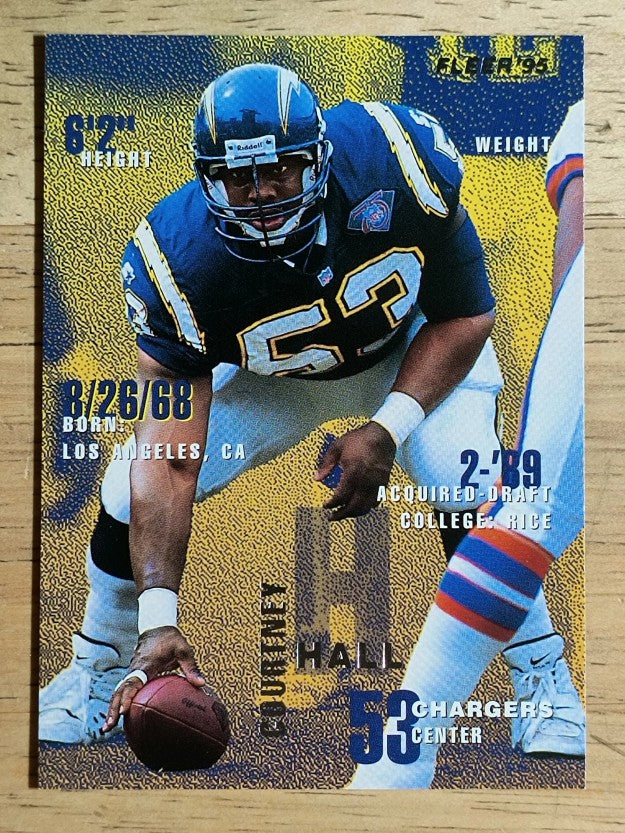 1995 Fleer #328 Courtney Hall