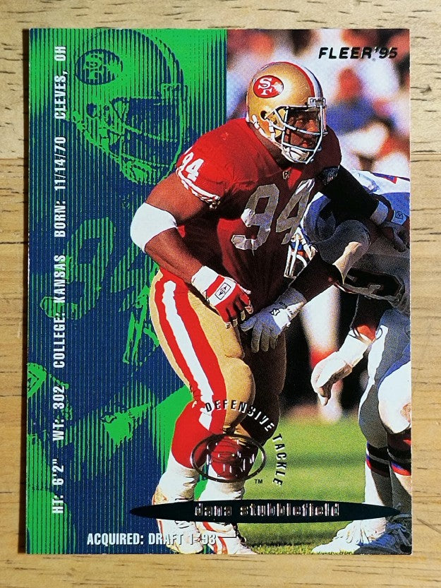 1995 Fleer #351 Dana Stubblefield