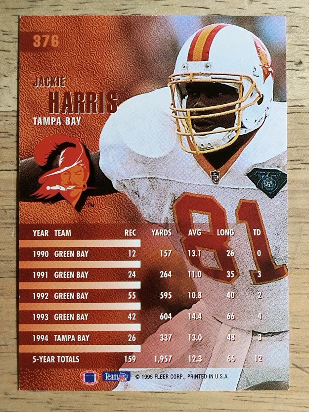 1995 Fleer #376 Jackie Harris