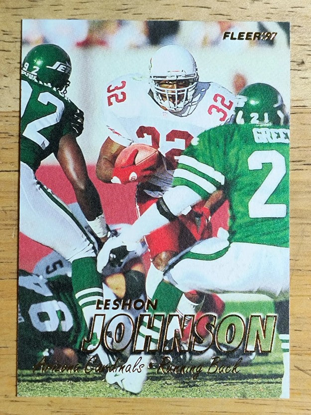 1997 Fleer #267 LeShon Johnson