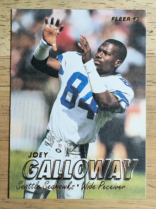 1997 Fleer #355 Joey Galloway