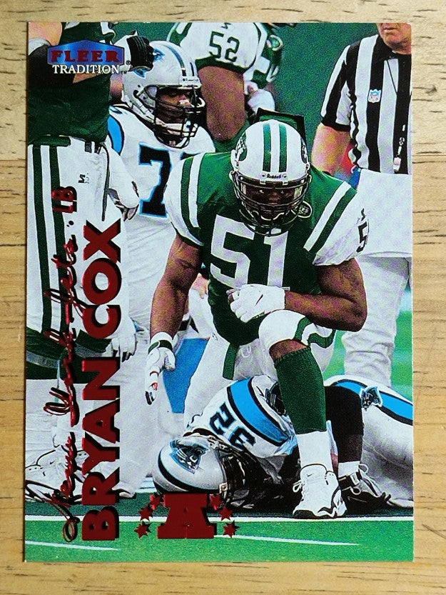 1999 Fleer Tradition #62 Bryan Cox