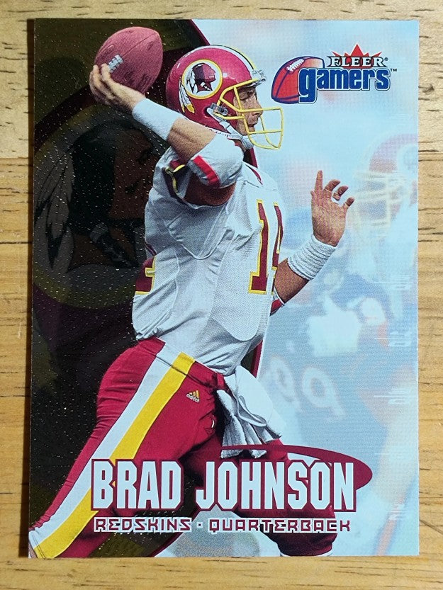 2000 Fleer Gamers #87 Brad Johnson