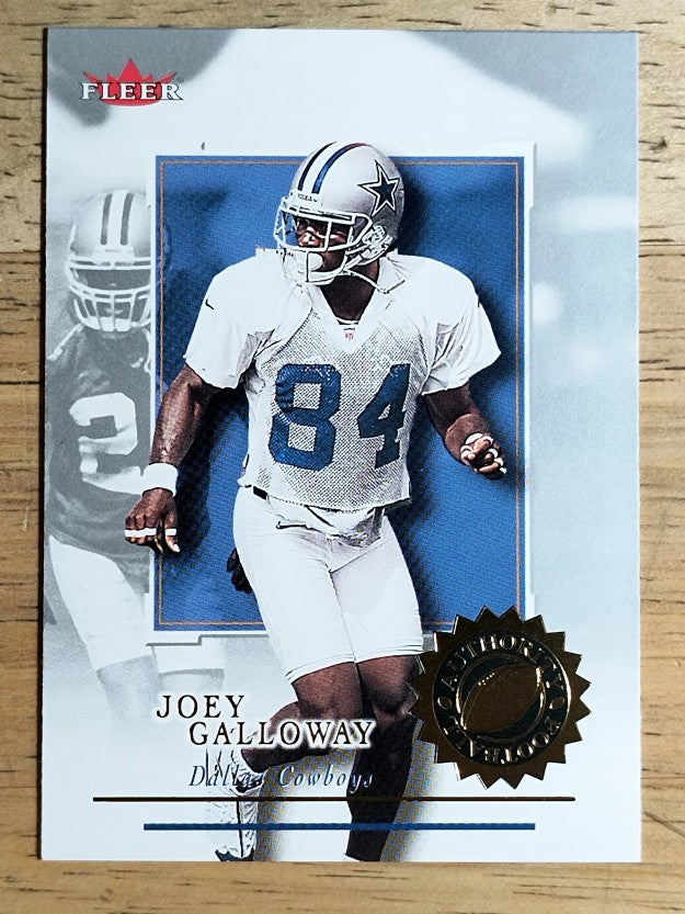 2001 Fleer Authority #65 Joey Galloway