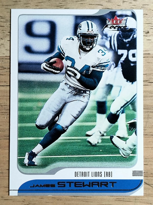 2001 Fleer Focus #109 James Stewart