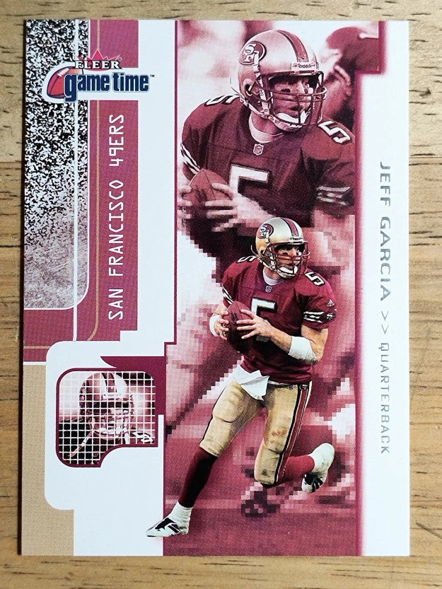 2001 Fleer Game Time #28 Jeff Garcia