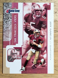 2001 Fleer Game Time #28 Jeff Garcia