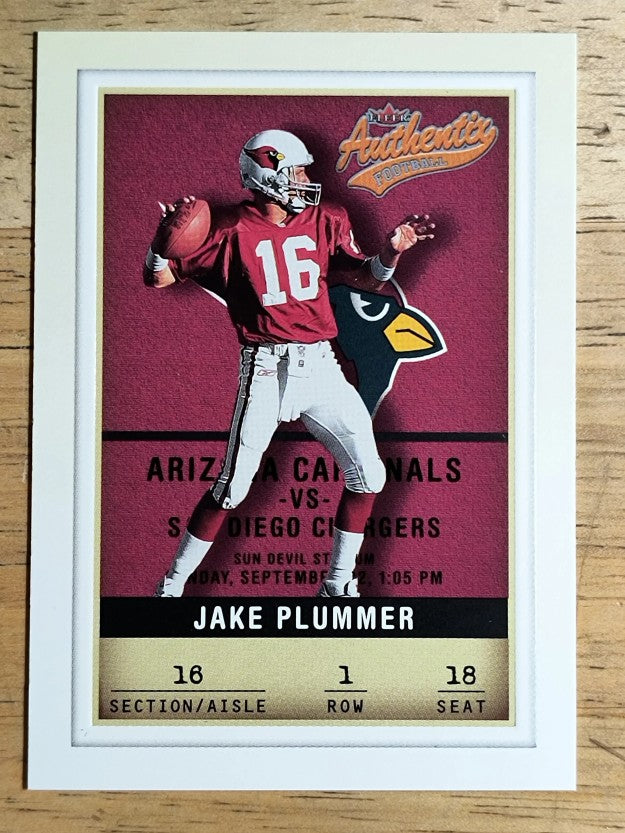2002 Fleer Authentix #1 Jake Plummer