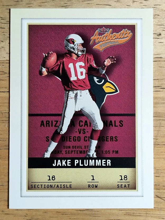 2002 Fleer Authentix #1 Jake Plummer