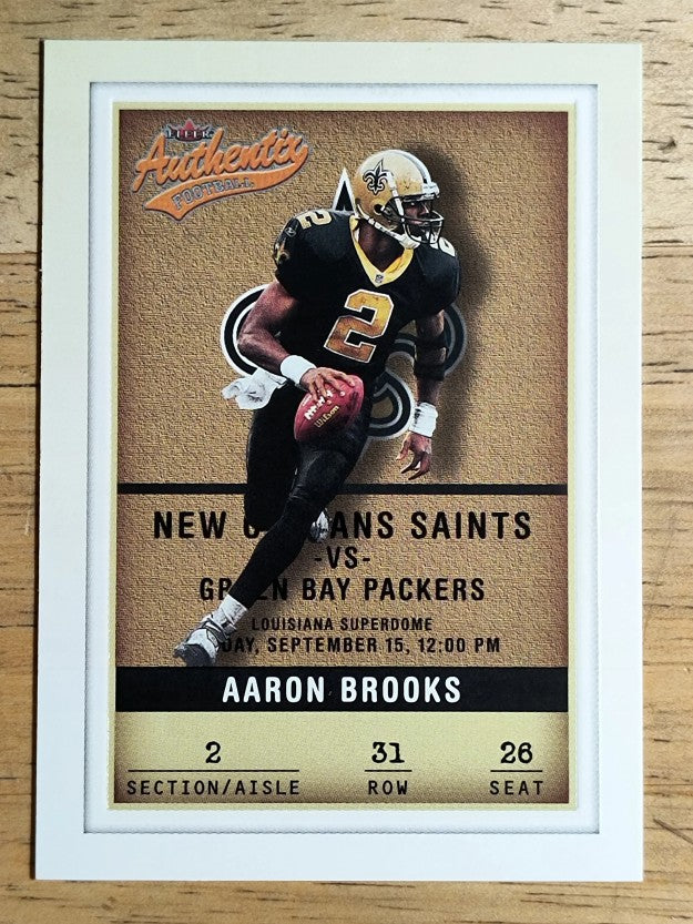 2002 Fleer Authentix #31 Aaron Brooks