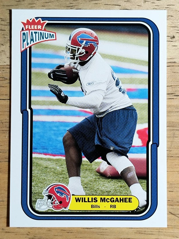 2004 Fleer Platinum #58 Willis McGahee