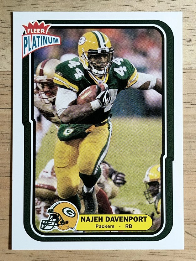 2004 Fleer Platinum #120 Najeh Davenport