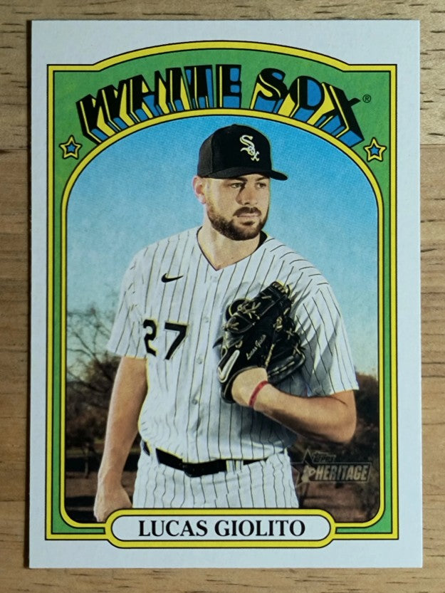 2021 Topps Heritage #264 Lucas Giolito