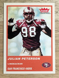 2004 Fleer Tradition #154 Julian Peterson
