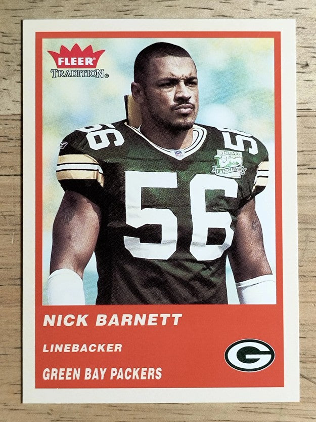 2004 Fleer Tradition #172 Nick Barnett