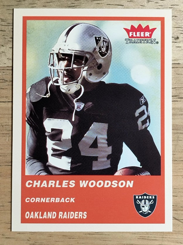 2004 Fleer Tradition #182 Charles Woodson