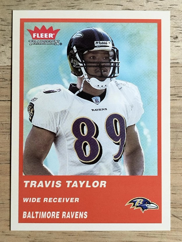 2004 Fleer Tradition #191 Travis Taylor