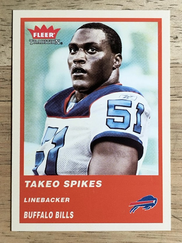 2004 Fleer Tradition #193 Takeo Spikes