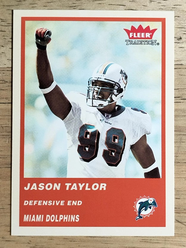 2004 Fleer Tradition #208 Jason Taylor