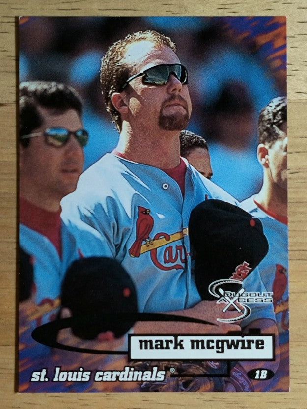 1998 SkyBox Dugout Axcess #41 Mark McGwire