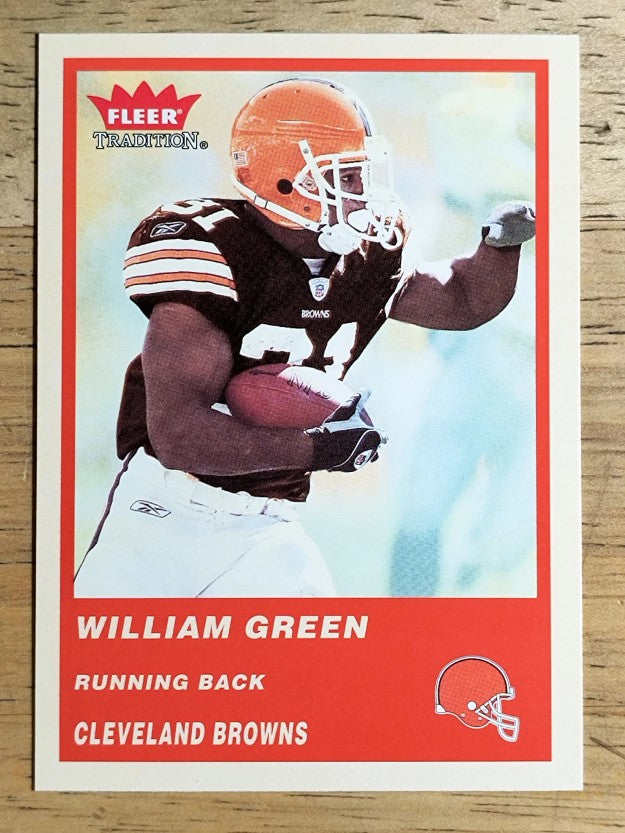 2004 Fleer Tradition #230 William Green
