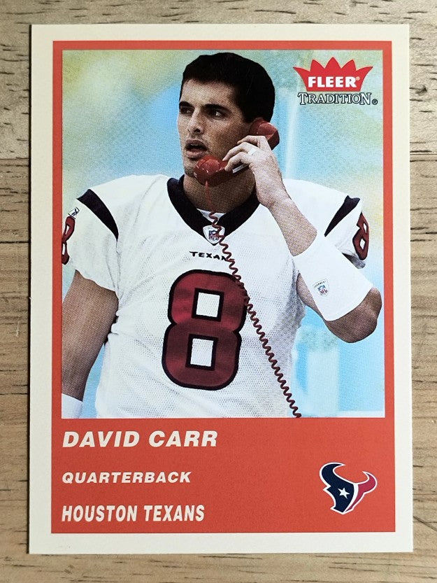 2004 Fleer Tradition #244 David Carr