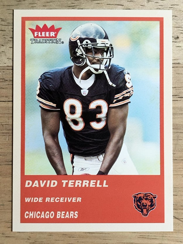 2004 Fleer Tradition #311 David Terrell