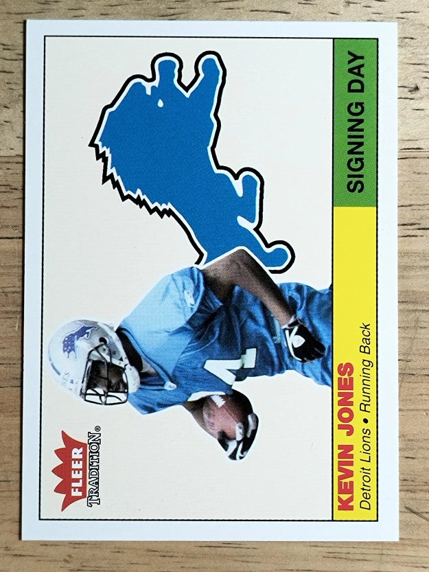 2004 Fleer Tradition Signing Day #12SD Kevin Jones