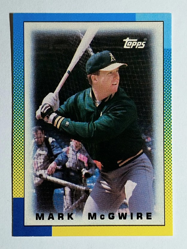 1990 Topps Mini Leaders #30 Mark McGwire