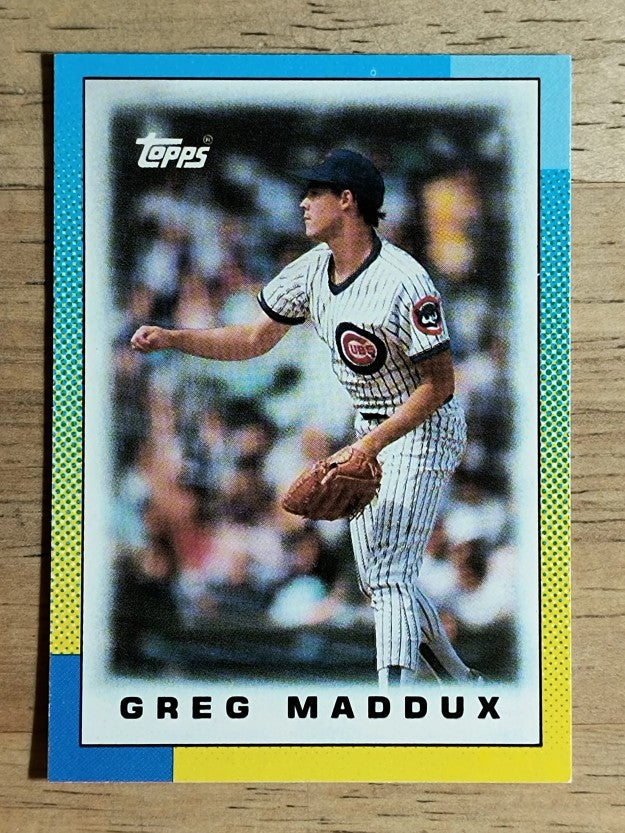 1990 Topps Mini Leaders #50 Greg Maddux
