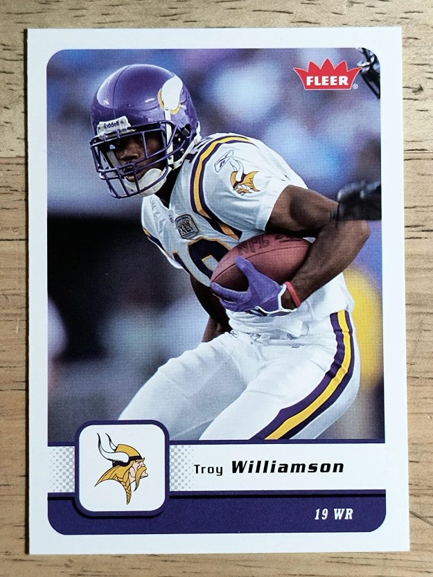 2006 Fleer #55 Troy Williamson