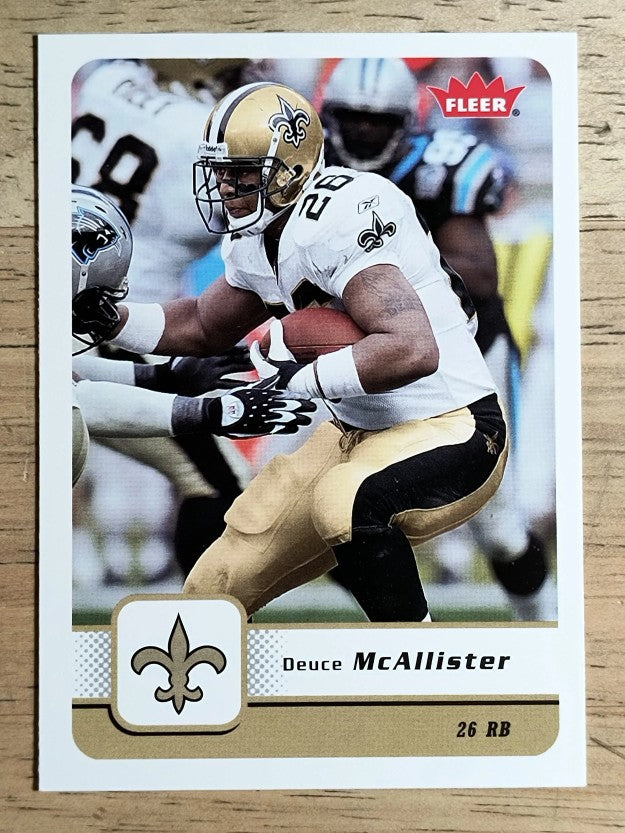 2006 Fleer #60 Deuce McAllister