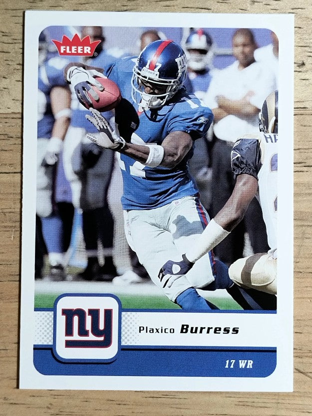 2006 Fleer #65 Plaxico Burress