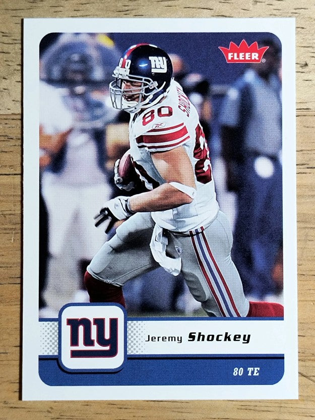 2006 Fleer #66 Jeremy Shockey
