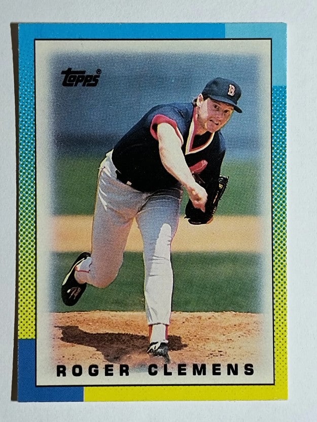 1990 Topps Mini Leaders #4 Roger Clemens