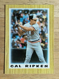 1987 Topps Mini Leaders #40 Cal Ripken