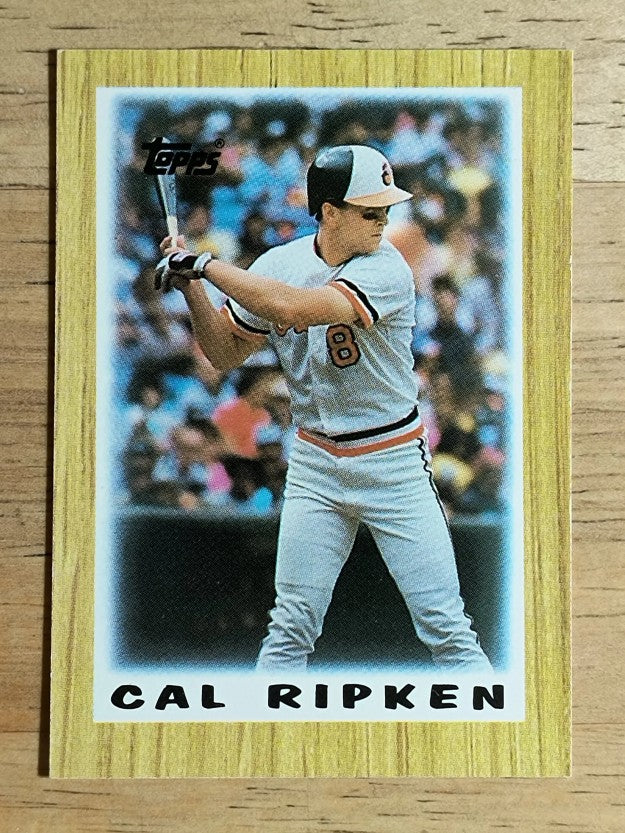 1987 Topps Mini Leaders #40 Cal Ripken