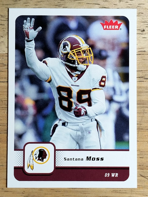 2006 Fleer #99 Santana Moss