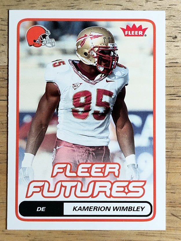 2006 Fleer #156 Kamerion Wimbley RC