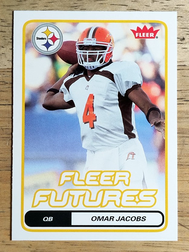 2006 Fleer #179 Omar Jacobs RC