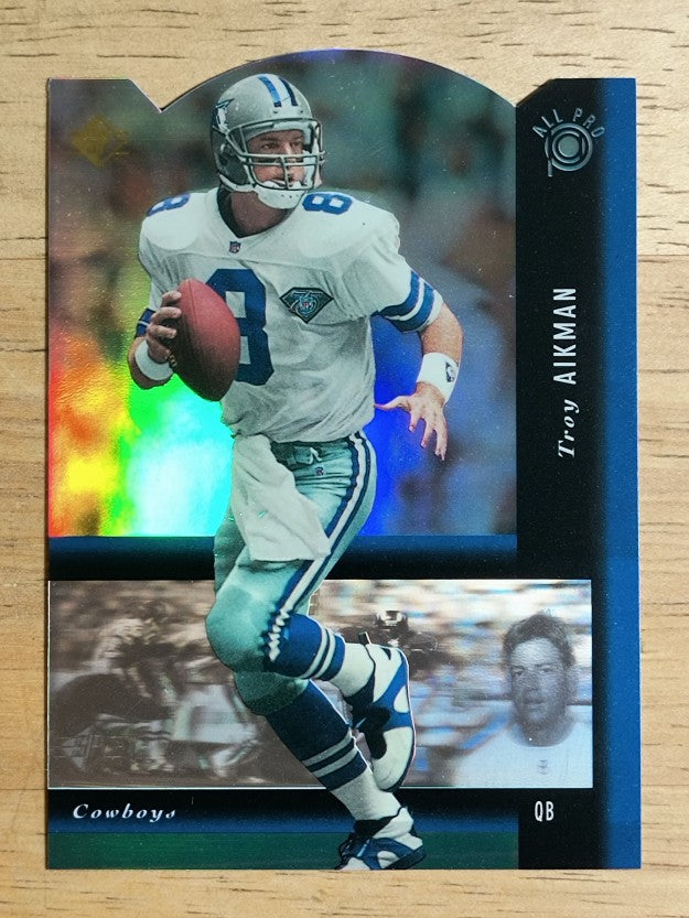 1994 SP Holoviews Die Cuts #PB9 Troy Aikman