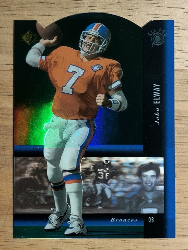 1994 SP Holoviews Die Cuts #PB11 John Elway