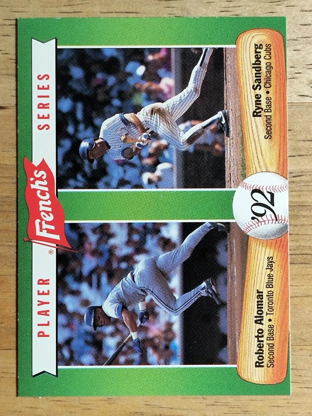 1992 French's #12 Roberto Alomar/Ryne Sandberg