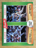 1992 French's #12 Roberto Alomar/Ryne Sandberg