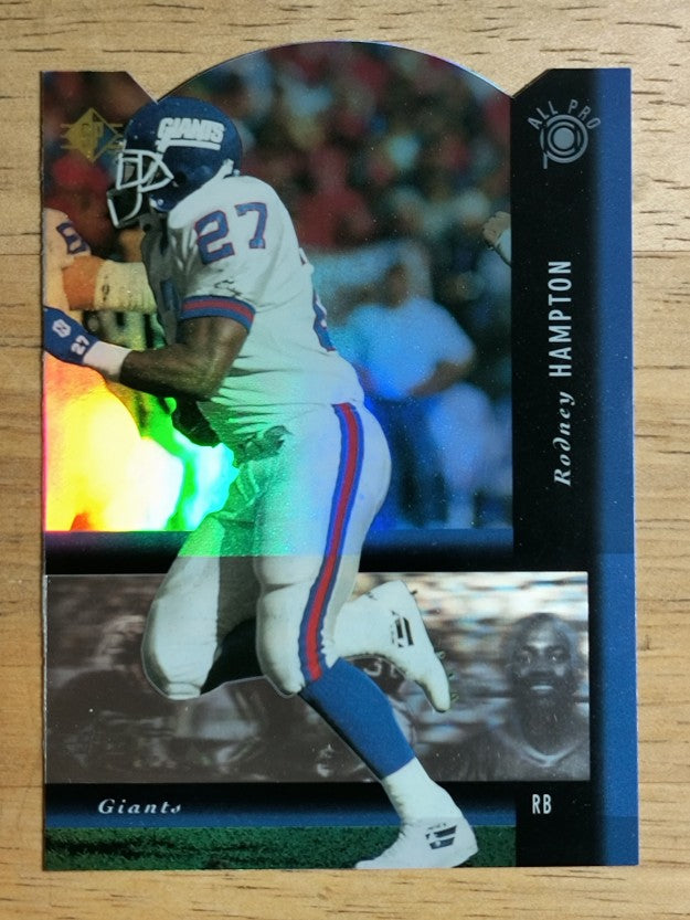 1994 SP Holoviews Die Cuts #PB27 Rodney Hampton